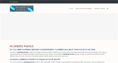 Desktop Screenshot of plumber-france.com